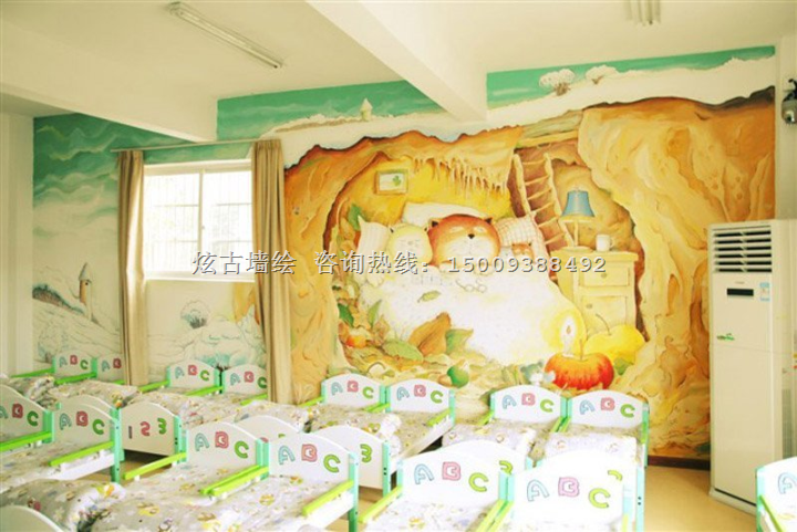 陇南酒店壁画、陇南佛教壁画、陇南家装电视背景墙彩绘 