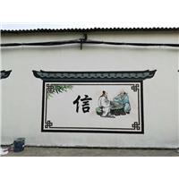 张掖文化墙彩绘15009388492张掖幼儿园彩绘 