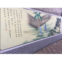 开封古建筑彩绘、开封文化墙墙绘、开封幼儿园彩绘 