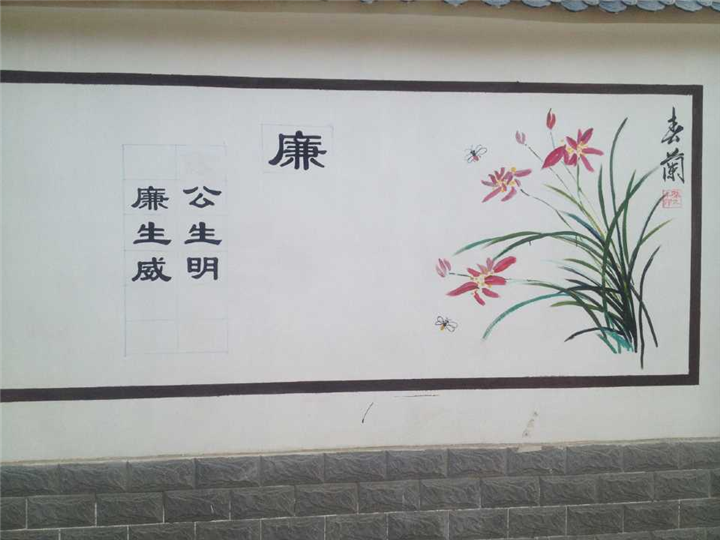西安酒店壁画、西安佛教壁画、西安古建筑彩绘 