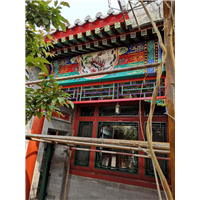 金昌佛教壁画、金昌家装电视背景墙彩绘 