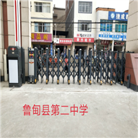 昭通伸缩门安装 