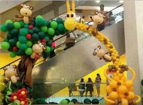 贵阳商场气球装饰