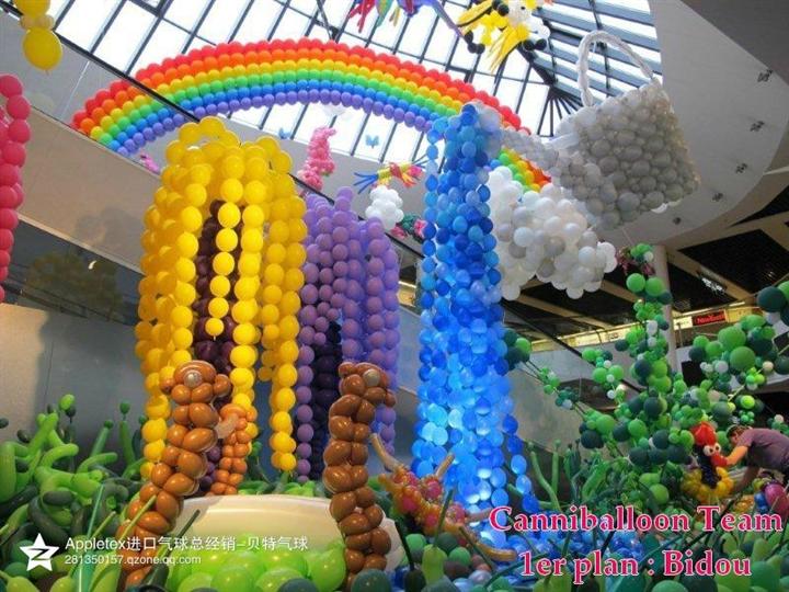 贵阳气球布置、贵阳婚庆气球布置