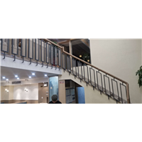 威海铁艺楼梯扶手1