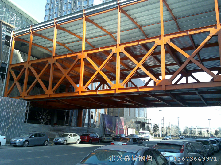 周口钢结构连廊设计公司 