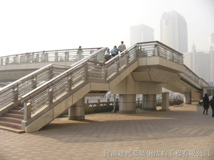 驻马店钢结构天桥设计公司 