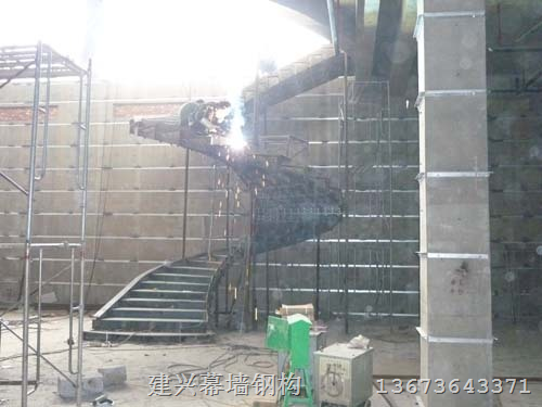 平顶山钢结构楼梯设计公司 