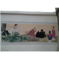 街道墙绘图