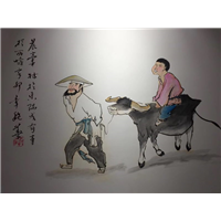 餐厅酒店内墙绘@襄阳印象墙绘出品