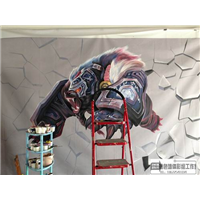 黄冈娱乐场所墙绘