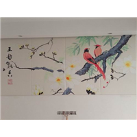 武汉哪有画背景墙的 