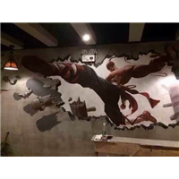 黄石娱乐场所墙绘