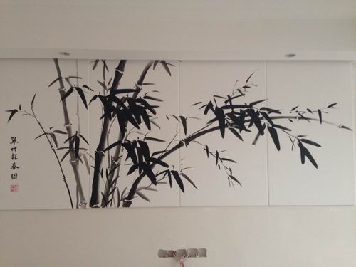 武汉手绘背景墙多少钱？ 
