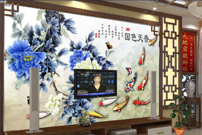 中山手绘墙-中山墙画