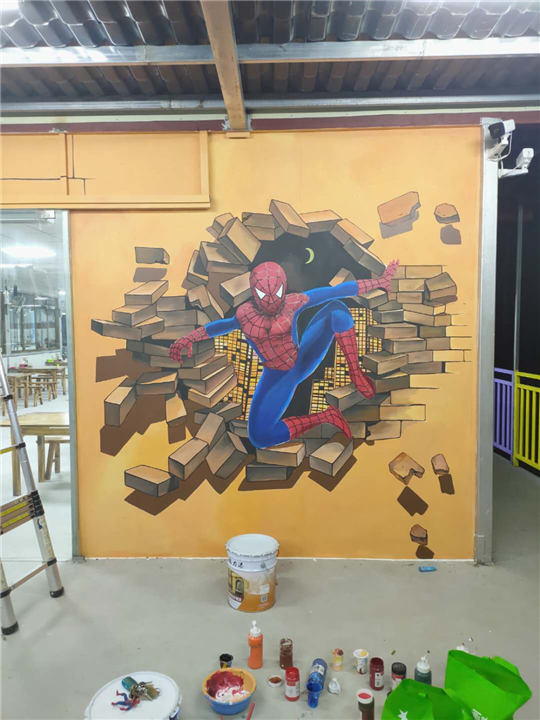 中山市手绘墙绘珠海市手绘墙绘佛山市手绘墙绘江门市手绘墙画画师