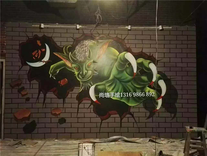 惠州手绘墙惠州墙绘惠州壁画惠州3D画惠州手绘公司