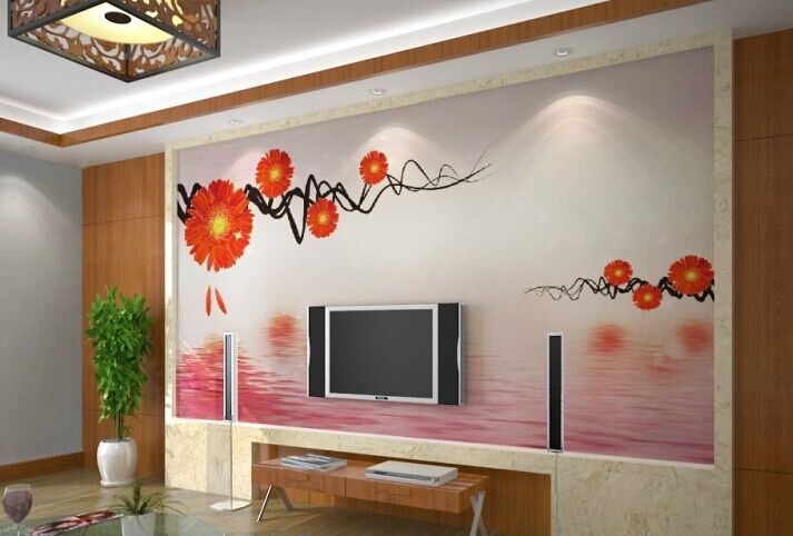 佛山手绘电视背景墙佛山手绘墙画墙绘