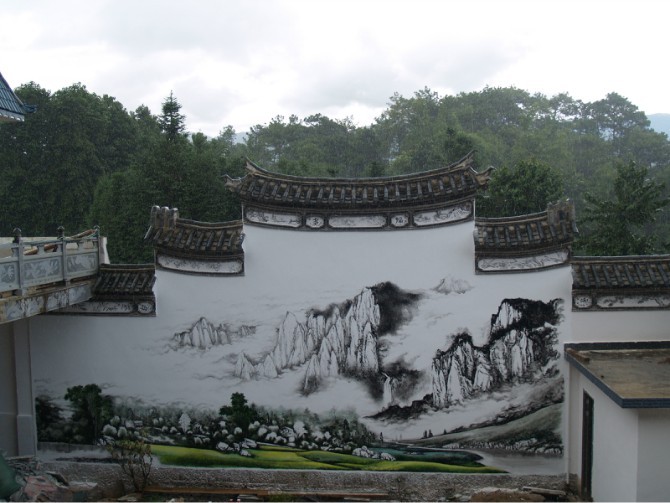佛山中山手绘墙珠海江门墙画壁画手绘墙涂鸦墙绘3D立体画