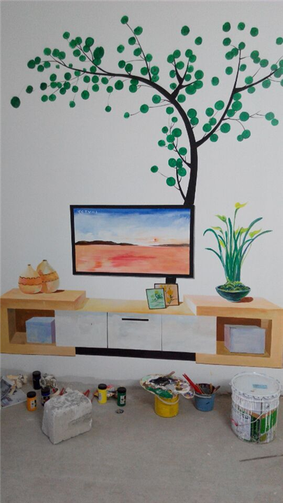 江门墙绘江门手绘墙江门涂鸦壁画 