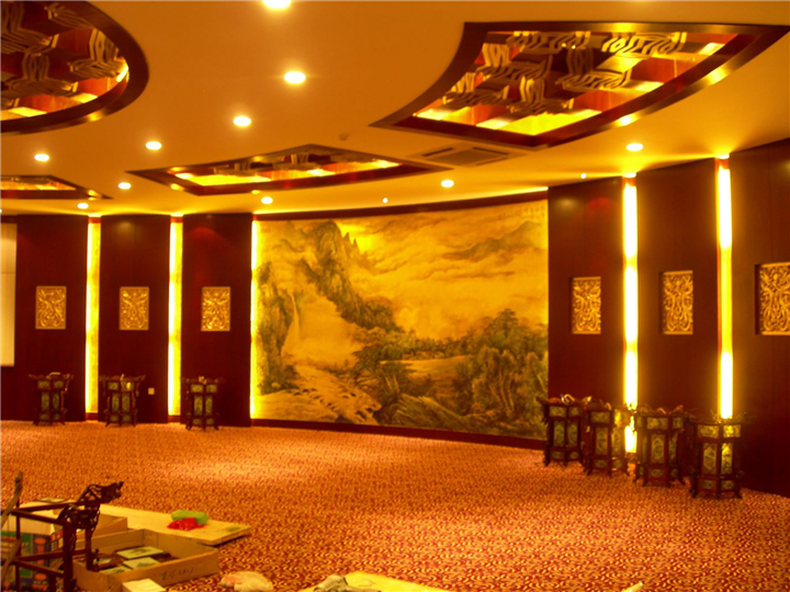 中山手绘墙-酒店手绘墙