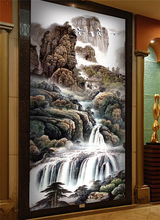 佛山禅城顺德大良荣桂勒流南海手绘墙画壁画