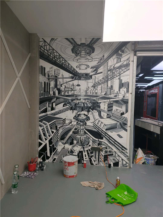 中山市手绘墙绘珠海市手绘墙绘佛山市手绘墙绘江门市手绘墙画画师