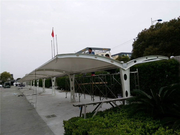 益阳膜结构车库 