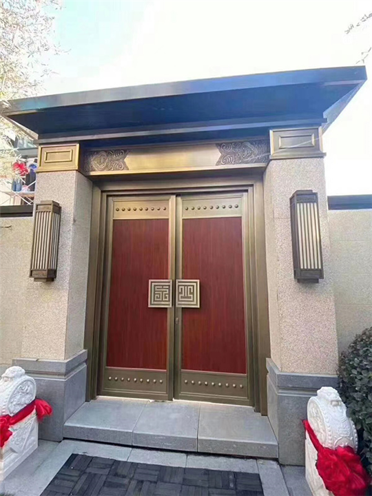 唐山家用铜门 