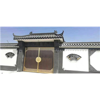 唐山庭院门 