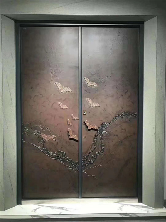 唐山铜门订做 