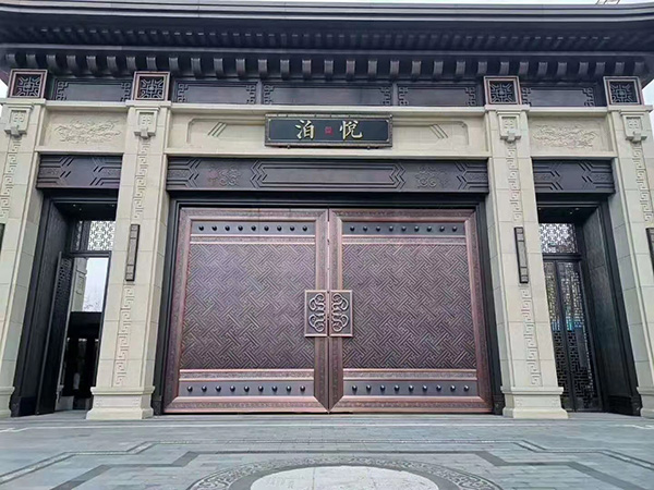 唐山铜门制作 