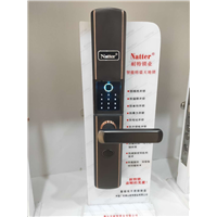 耐特指纹锁304不锈钢全钢打造