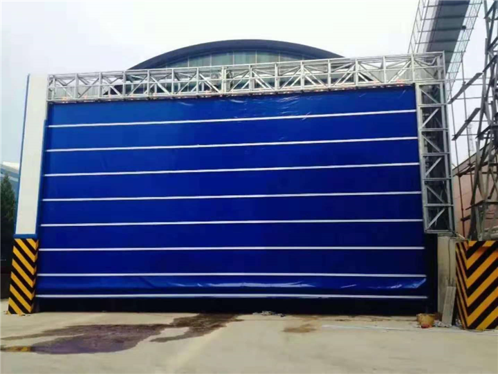 快速堆积门 