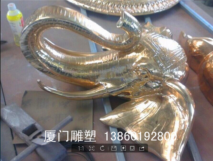 厦门象头雕塑|泉州象头雕塑|漳州象头雕塑 