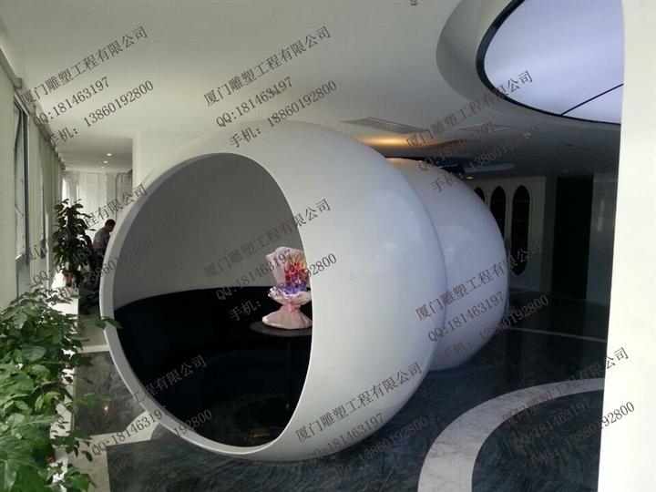 厦门玻璃钢卡座2