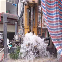 上海机钻深水井 