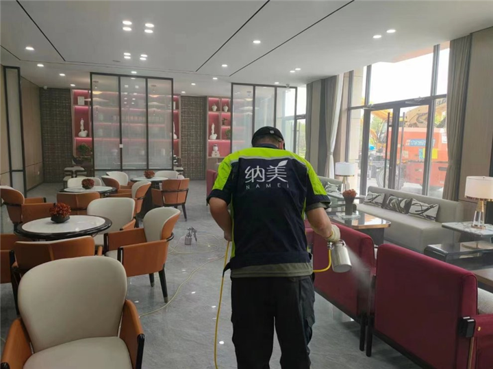 售楼大厅室内甲醛治理