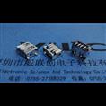 A母*短体10.0▄︻┳═一USB 沉板母座 四脚DIP 直边 