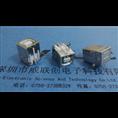 BF 90度插件DIP两脚（弯脚）插板 USB 4P母座【PBT 9T白胶】 