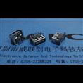 USB A母 短体正向10.0后脚插板【USB6.8h直口母座】 