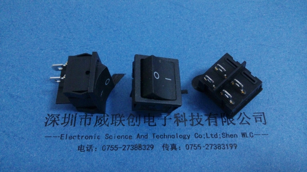 DIP插件式船型开关+KCD108-4P-F【ROHS认证】 