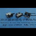 USB 卷边鱼插脚DIP180度+锤立式母座短体（不锈钢/可镀型外壳） 