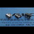 A母-10.0短体USB═☆10./1.2定位柱+直边SMT全贴片6.3h 