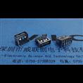 6.3H%USB+AF短体10.0后鱼插90插板-直边+弹片 