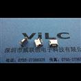 MICRO USB 5P DIP B加长针0.1+定位柱/焊点 