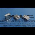 DIP单脚USB 180度直插直脚/焊线式+镀金1U（不锈钢-亮锡） 