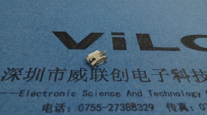 MICRO USB正向/反向牛角母座+B型DIP7.2（电镀亮锡） 