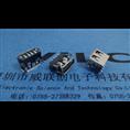 AF USB短体前插后贴☆卷边10.0→无定位+金属外壳 