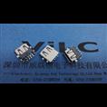 A母 USB SMT贴片+2外壳脚插板-无卷边-无柱【沉板】 